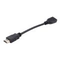 fire stick-2 x extension male to female Hdmi-compatible cable-black. 