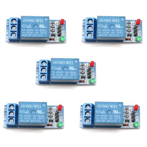 5%20Pieces-%205V%20Relay%20module%2010A%20250V%20AC%20for%20Arduino%20-%20Image%202