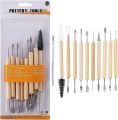 Pack of 11 - Sculpture Craving Tool Set - Clay Pottery Ceramics Craving Tools. 