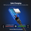UGREEN Nylon USB C Cable 90 Degree Fast Charger Type C Cable for Xiaomi Redmi Note 12 Convenient for Gaming pubg Cable for Xiaomi 15 Pro Pocophone Redmi Note Huawei Nova 13 P50 Samsung S25 S24. 