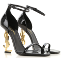 YSL black heels. 