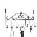 Over The Door Hook,Over Door Coat Rack ,Over Door Towel Rack,Door Hooks,Door Hanger Hook of Bathroom,Clothes ,Belt, Hat,Behind Back of Bathroom, Towel Hanger 7 Hooks. 
