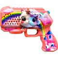 New electric bubble gun Unicorn Dinosaur fully automatic bubble making handheld children's bubble machine with light Bottle Fix system for Non Liquid Messy Play Best for Summer Holiday gift Indoor outdoor Pool Party Birthday party Toy. 