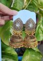 Antique Silver Ethnic  Bali Jhumka. 