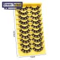 Green forest Artificial Eyelash Easy to Use Eye Extension Thick Fluffy Lashes. 