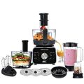 Anex Multi function Food Processor AG-3157 1100 Watt 2 speed setting with pulse 7 in 1 Black 2 Years Brand Warranty. 