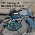 J6 Pro Drone Brushless Motors HD Camera RC Quadcopter with Wi-Fi FPV, Headless Mode, One-Key Takeoff/Landing, Altitude Hold, Obstacle Avoidance & Remote Control – Beginner Camera Drone. 