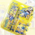 6 & 14 in 1 Stationery Gift Set for School Children Girls & Boys Perfect Birthday Gift Beautiful Disney Character Stationary Gift Set Pencil Sharpener Eraser Scale Ramzan Eid Gift Hello Kitty Spiderman Cars Frozen Princess. 