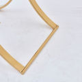 IMPORTED Corner / Coffee / Side Table Stainless Steel Electroplated Gold SF-687. 