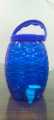 Stylish 5 Liter Capacity Water Cooler Water Dispenser Juice Dispenser for Perfect for family Iftari Needs Durable Plastic Material Water Dispenser Cooler Perfect For Iftari in Ramadan - Blue. 