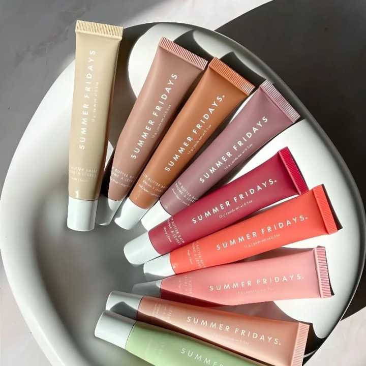 Summer Fridays Lip Butter Balm – 8pcs Set | Hydrating, Nourishing ...