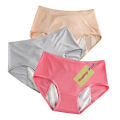SHOPBOP Pack of 3 Leak Proof Menstrual Panties of Large Size Cotton Panties Women Sexy Physiological Underwear Period Waterproof Briefs. 
