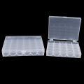 25/36 Spools Bobbins Sewing Machine Empty Bobbin Case Organizer Storage Box. 