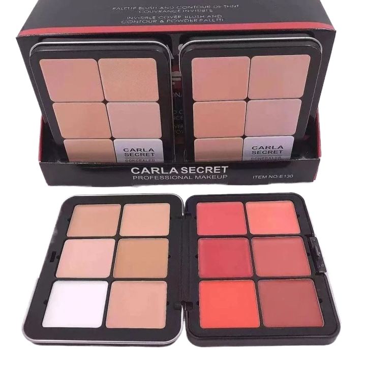 Carla Secret Blush & Concealer & Creamy Palette