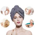 Magic Drying Microfiber Hair Towel Wrapped Turban Turbie Twist-hair towel wrap. 
