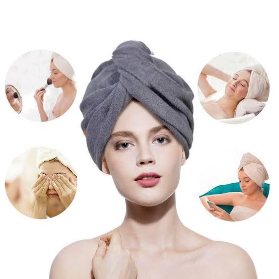 Magic Drying Microfiber Hair Towel Wrapped Turban Turbie Twist-hair towel wrap