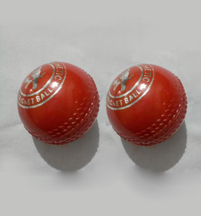 Cricket%20Practice%20Hard%20Ball%20(Synthetic)%20White%20&%20Red%20-%20Image%203