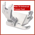 T9 Sewing Presser Foot Adjustable Folded Rolling Edge Guide Feet Hemmer Foot Magnetic Seam Guide Industrial Needle Machines. 