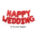 Happy Wedding Foil Balloon For Wediding Decor. 