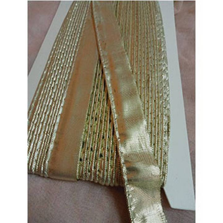 8 yard Golden Fancy Piping for dupatta