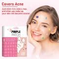Colorful Cartoon Animal Star Shaped Pimple Patches PE Acne Invisible Removal Skin Care Stickers Face Spot Beauty Makeup NEW. 