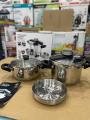 ORIGINAL GERMANY LOT 3 IN 1 ROYAL KING PRESSURE COOKER TOP QUALITY ( 6 & 4 LITERS ). 