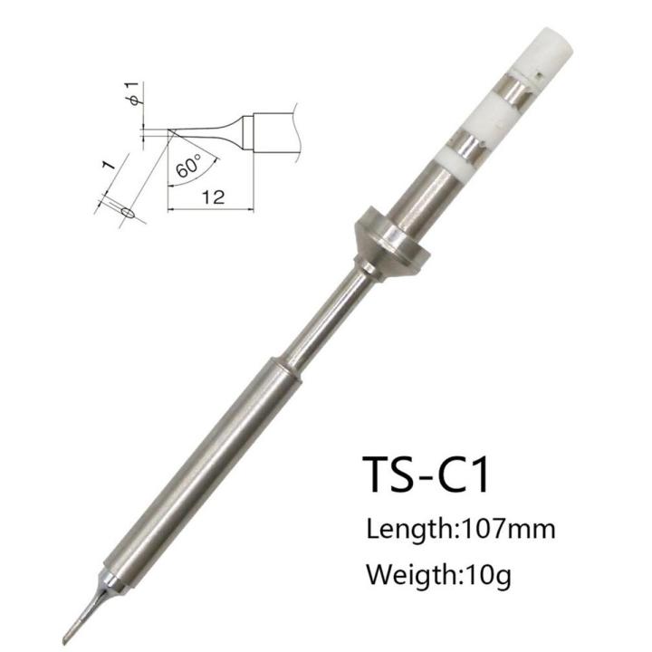 1pcs new hot Original TS100 Soldering Tip Lead Free B2 BC2 C4 D24 KI Ku ...