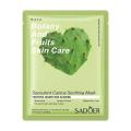 Sadoer Botany And Fruits Succulent Cactus Soothing Face Sheet Mask. 