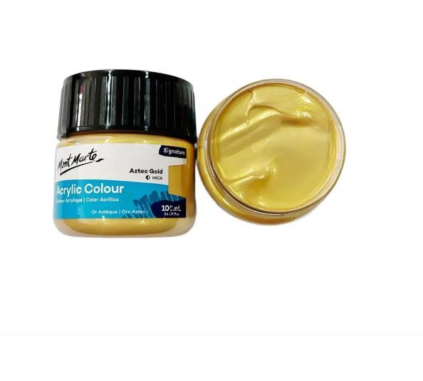 MONT MARTE ACRYLIC PAINT 100 AZTEC GOLD