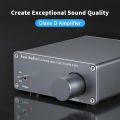Fosi Audio TDA7498E 2 Channel 160W x2 Stereo Audio Amplifier Mini Hi-Fi Class D Integrated Amp for Passive Speakers with 24V Power Supply. 