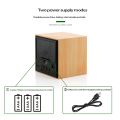 Wooden LED  Digital Alarm Clock. 