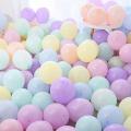Macaron Balloons Pack of 80 Baby Colors Light Milky Colors 80 Balloons Pack For Birthday - Anniversary Decoration Pastal Color Balloons. 