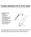 Belkin FireWire Triple-Shielded 9-Pin to 9-Pin Cable | High-Speed 800/400 Mbps Data Transfer | Gold-Plated Contacts | 1.8m Length. 