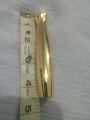 1pcs 4.5 inch long empty Golden 15ml Roll on Steel Roller Ball for use attar oil  Perfume Eye Cream Metal Golden Roll on Roller travel Bottle High Quality. 
