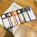 HOCE Luxury Invisible Folding Holder Camera Lens Stand Case For iPhone 14 11 12 13 15 Pro Max 15 Plus Hard Clear Shockproof Phone Cover. 