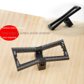 Black Woodworking Dovetail Aluminum Alloy Woodworking Dovetail Template Tool Small DIY Woodworking Tools. 