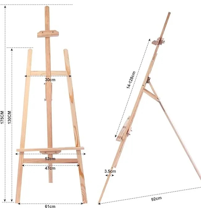 Openness%20-%20175CM%20Wooden%20Easel%20-%20Artist%20Adjustable%20Stand%20For%20Canvas%20Board%20And%20Painting%20-%20Image%202