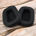 Replacement Soft Flannel/Protein Leather Ear Pad Cushion for Logitech G633 G933. 