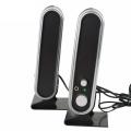 1 2 Pcs USB Power Computer Speakers 3.5Mm With Ear Jack Laptop Stereo Sound Wired Speaker Amplified Speakers For Laptop Computer. 