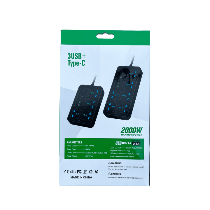 High%20Quality%20Power%20Strip%20Extension%20Board%204%20Sockets%20+%203%20USB%20+%201%20Type-C%20Port,%202000W%20Load%20capacity%20,%209.5%20Feet%20Heavy%20Duty%20Copper%20Wire,%20Wide%20Space,%20Strong%20Grip,%20On-board%20Indication%20Light,%20Ideal%20for%20Home%20and%20Office%20Use%20-%20Image%207