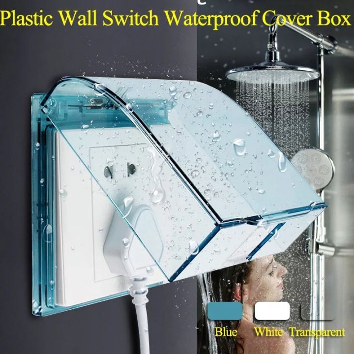 Waterproof Wall Socket Cover switch Button protection Cover by AWCTraders
