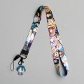 Genshin Impact Figures Keychain Anime Accessories Zhongli Xiao Diluc Phone Charm Bag Backpacks Lanyard Women Jewelry Men Gift. 