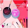 Allure Dry Makeup Brush Color Removal Sponge- Color Switch Makeup Brush Cleaner - Reusable Eyeshadow Brush Remover Sponge - Quick Cleaners for Makeup Brushes- Makeup Brush Color Cleaner- Quick Switch between Dry Color- Makeup Color Cleaner - Makeup Brush. 