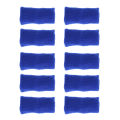 10 x Fingers Brace Splint Sleeve Sports Elastic Thumb Support Tubes Blue. 