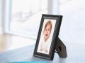 4x6 Picture Frame (1 Pack, Black), Black Photo Frame 4 x 6, Composite Wood Frame for Walls or Tables. 