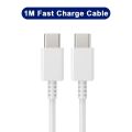 Original Samsung Cable 45W 25W 5A USB C to USB C Super Fast Charging 2.0 5A Cable for Samsung Galaxy Galaxy Tab S8 Ultra, Note20 Ultra, Note10 Plus, Note 20 ultra, S21 ultra, S22 ultra, S23 A32, A33, A52, A53 5G, Samsung Galaxy Tab S4, Tab S5E, Tab S7 P. 