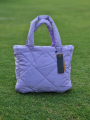 Lightweight Quilted Tote Bag - Autumn/Winter Design with Spacious Interior and Zip Pocket. 
