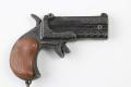 VINTAGE DERRINGER Diecast Metal Pocket MINI 3.2'' TOY GN Miniature Key chain. 