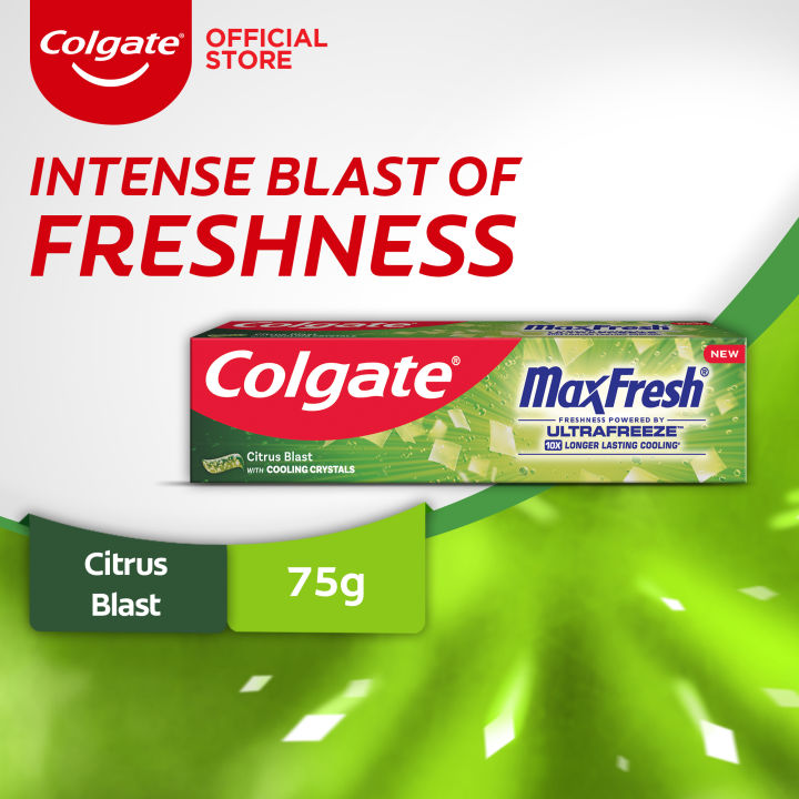 Colgate MaxFresh Citrus Blast Toothpaste 75g