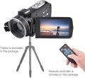 Video Camera - Camcorder,CamKing FHD 1080P 24.0MP 16X Digital Video Camera with External Microphone and 3.0 Inch IPS HD Touch Screen Digital Zoom Camera Recorder. 